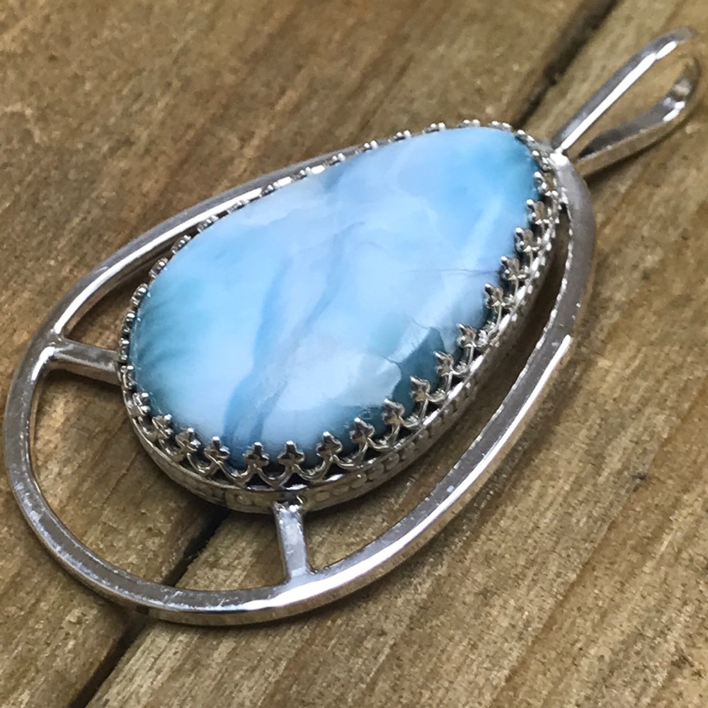 Larimar Pendant